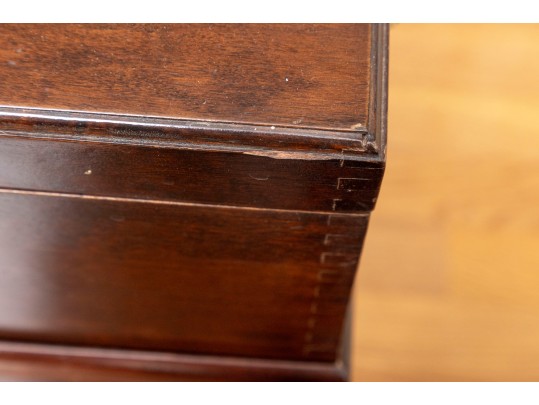 Mahogany Regency Style Box On Stand