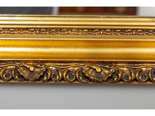 Antique Gilt Wall Mirror