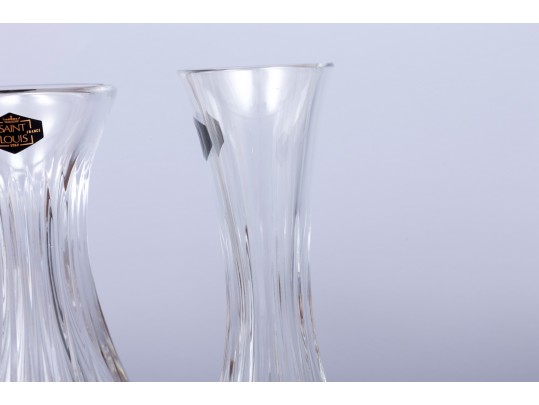 Saint Louis Crystal Vases