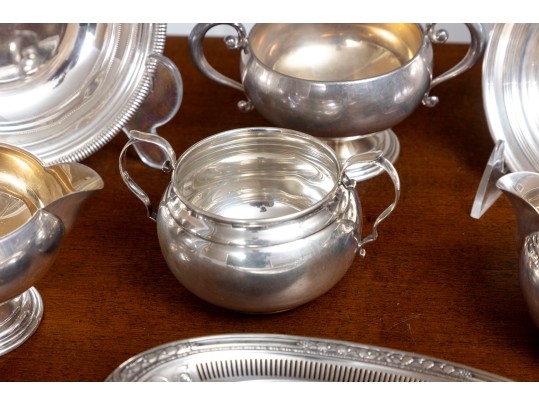 Collection Of Antique Sterling Silver Dishes (Mostly Gorham)