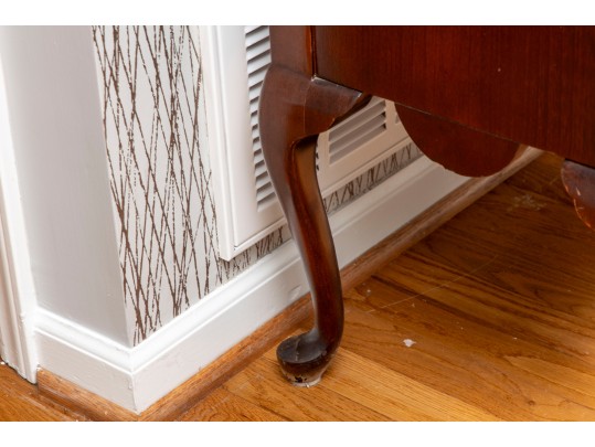 Quality Queen Anne Style Cherry Lowboy