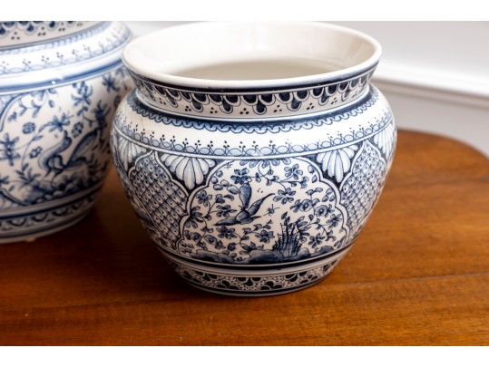 Trio Of Compatible Ceramics, Portuguese Pots And Foley A.F. & Co Ironstone