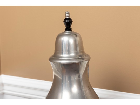 Antique Royal Holland Pewter Coffee Service On Ornate Stand & Sternau Warmer