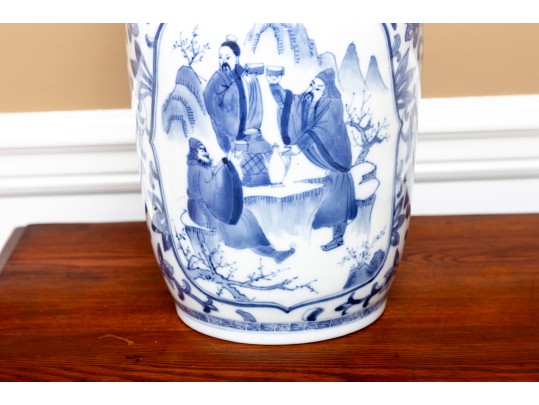 Chinese Porcelain Blue And White Vase