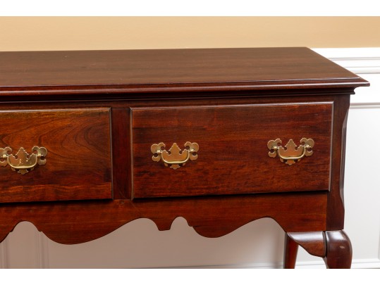 Crescent Furniture Cherry Queen Anne Buffet Sideboard