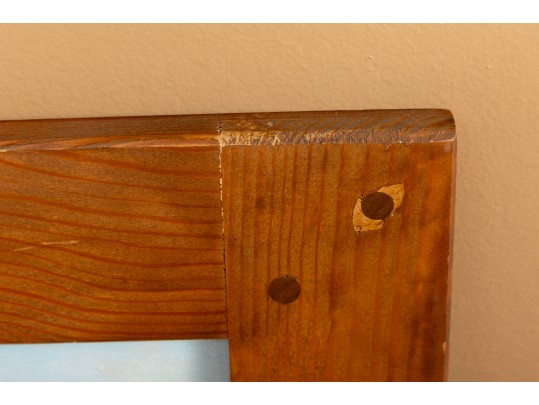 Virginia Mae Love (American [NC] 1958 - 2020) Untitled Oil On Board Painting