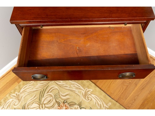 Vintage Cherry Georgian Bachelors Chest 