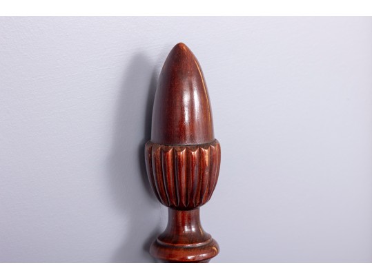 Federal Style Mahogany Headboard