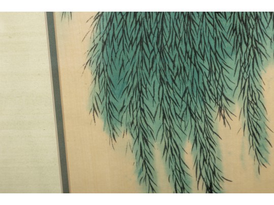 Vintage Traditional Chinese Scroll Art