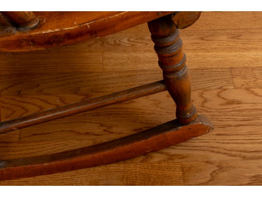 Antique Old Charleston South Carolina Baby Nursery Rocking Chair