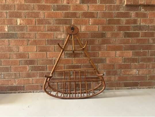 Early American Bentwood Hat Rack