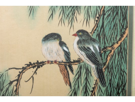 Vintage Traditional Chinese Scroll Art