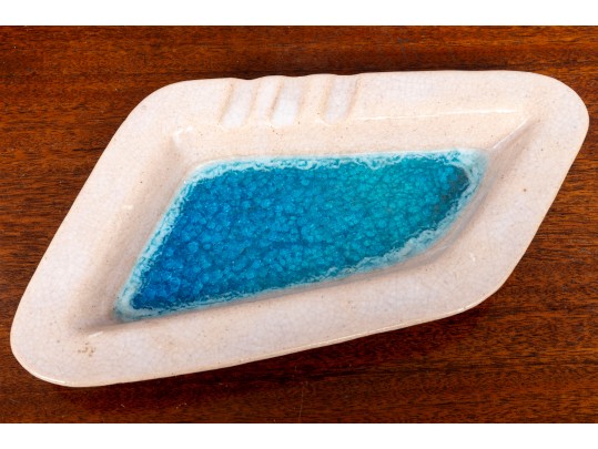 Studio Pottery Ashtray Dish, Signed “Henry” 