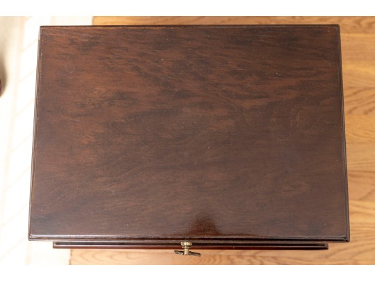 Mahogany Regency Style Box On Stand