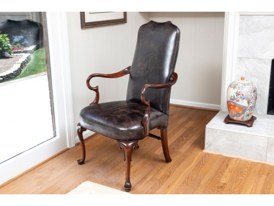 Southwood & Company NC Faux Leather Chair