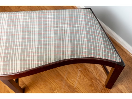 Madison Square Furniture Upholstered Serpentine Bench