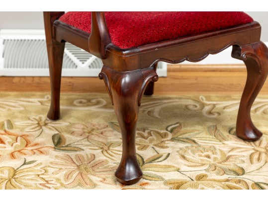 Vintage 1960's Mohogany Queen Anne Child's Chair