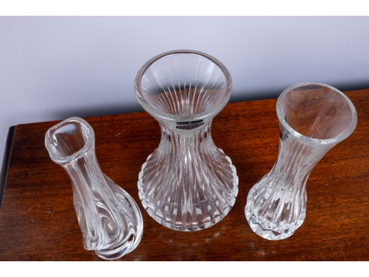 Saint Louis Crystal Vases