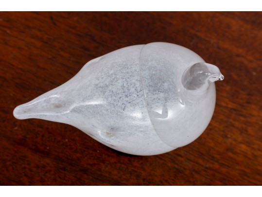 Oiva Toikka (Finnish, 1931-2019) Art Glass Bird Sculpture