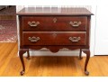 Quality Queen Anne Style Cherry Lowboy