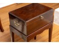 Mahogany Regency Style Box On Stand