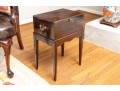 Mahogany Regency Style Box On Stand