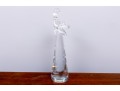 Tall, Madonna & Child Signed Swedish Crystal Figurine