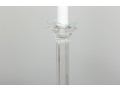 Val Saint Lambert Crystal Candlesticks & Mikasa Belle Bowl