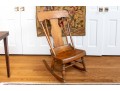 Antique Old Charleston South Carolina Baby Nursery Rocking Chair