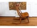 Antique Old Charleston South Carolina Baby Nursery Rocking Chair