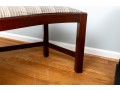 Madison Square Furniture Upholstered Serpentine Bench