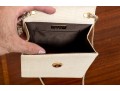 Nina Ricci, Paris, Pochette Evening Bag In Cream 