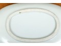 Oriental Kutani-Style Porcelain Oval Dish