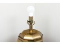 Vintage Chinoiserie Brass Table Lamp