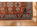 Beautiful Wool Scatter Rug With Geometric Motifs (4'7