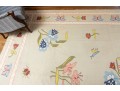 Pretty Pictorial Floral Wool Dhurie Flatweave Rug (13'8
