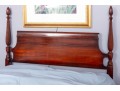 Federal Style Mahogany Headboard