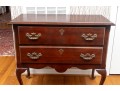 Quality Queen Anne Style Cherry Lowboy