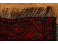 Hand-Woven Esari Turkmen Style Antique Rug With Fringe (8'1