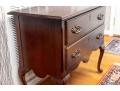 Quality Queen Anne Style Cherry Lowboy