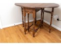 Traditional Gateleg Table With Drawer