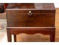 Mahogany Regency Style Box On Stand