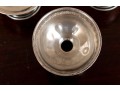 Six Antique Sterling Silver Sherbet Cups