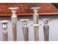 Eleven Weighted Sterling Candlesticks