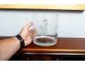 Tiffany & Co. Scroll-Handled Crystal Ice Bucket