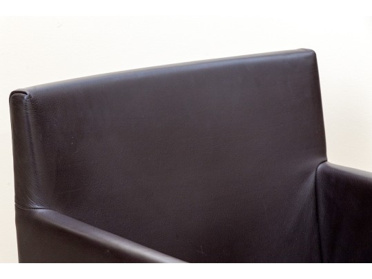 Casa Milano Leatherette Upholstered Armchair