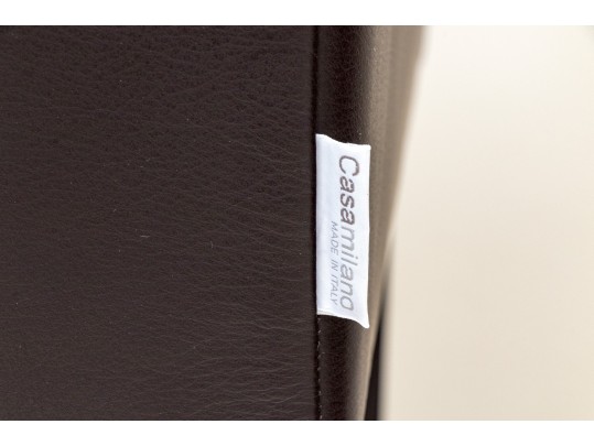 Casa Milano Leatherette Upholstered Armchair