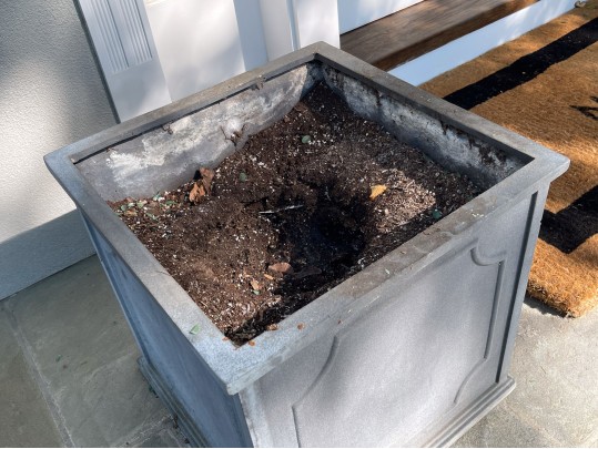 Pair Of Outdoor Garden Planters