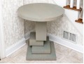 Century Contemporary Accent Pedestal Table