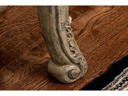 Vintage French Baroque Style Console Table 